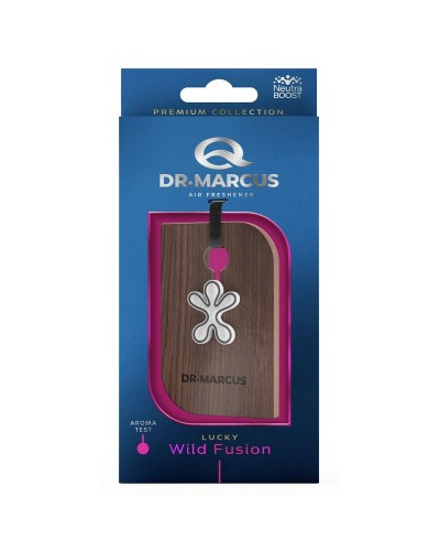 Deodorante per la Macchina Dr Marcus Lucky Wild Fusion Poliestere Legno Fragranza Ciondolo