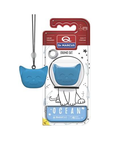 Désodorisant Pour Voiture Dr Marcus Cosmic Cat Ocean Plastique Pendentif