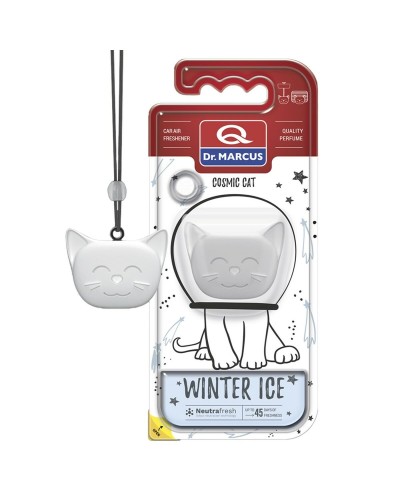 Deodorante per la Macchina Dr Marcus Cosmic Cat ICE CHILL Plastica Ciondolo