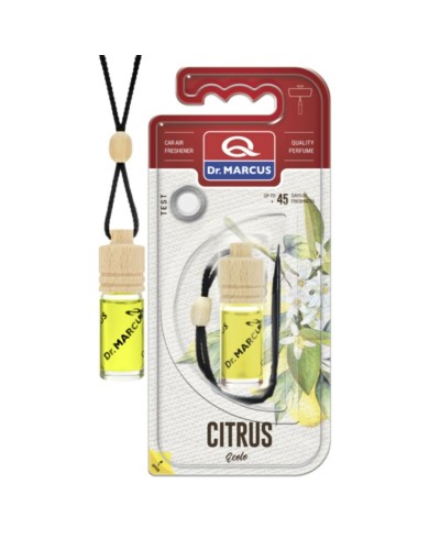 Billuftfreser Dr Marcus Ecolo Citron 4,5 ml Trä Glas Doft Hängen
