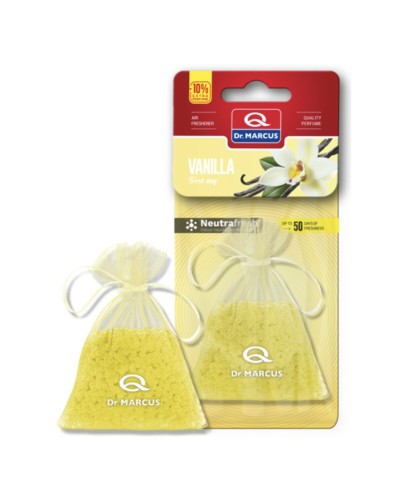 Désodorisant Pour Voiture Dr Marcus Fresh Bag Vanille Parfum Pochette