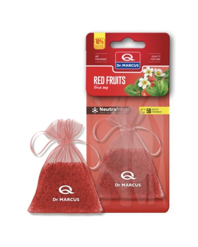 Désodorisant Pour Voiture Dr Marcus Fresh Bag Fruits rouges Parfum Pochette