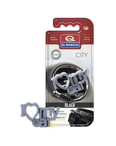 Désodorisant Pour Voiture Dr Marcus City black Plastique