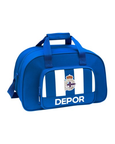 Sac de sport R. C. Deportivo de La Coruña Bleu Blanc (40 x 24 x 23 cm)