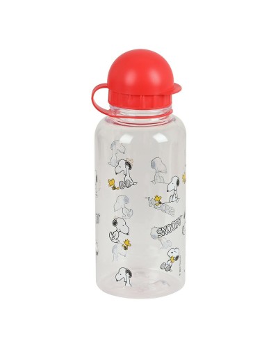 Waterfles Snoopy Friends forever Munt PVC 500 ml