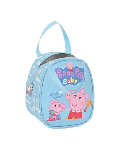Termiskt tryck Peppa Pig Baby Blå 19 x 22 x 14 cm