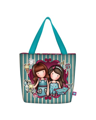 Cool Bag Gorjuss Fireworks Maroon 24 x 29 x 10 cm Lunchbox
