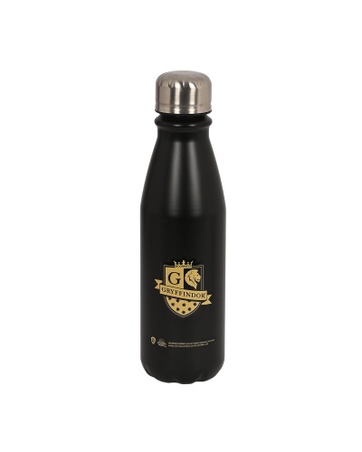 Water bottle Harry Potter Bravery Black Metal 500 ml