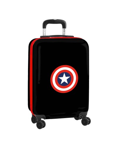 Käsimatkatavaralaukku Capitán América Musta 20'' 34,5 x 55 x 20 cm