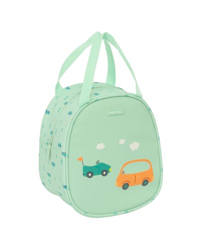 Thermische Snacktas Safta Auto's Groen 19 x 22 x 14 cm