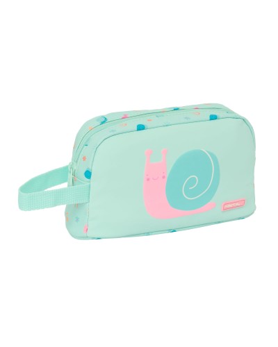 Sac glacière goûter Safta Escargot Turquoise 21.5 x 12 x 6.5 cm