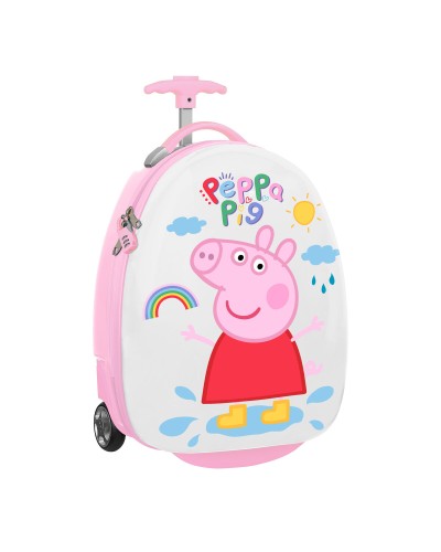 Trolley Peppa Pig peppa pig Enfant Rose Menthe 16'' 28 x 43 x 23 cm