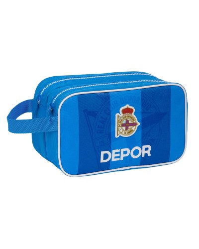 Skolnecessär R. C. Deportivo de La Coruña Blå Sportig 26 x 15 x 12.5 cm