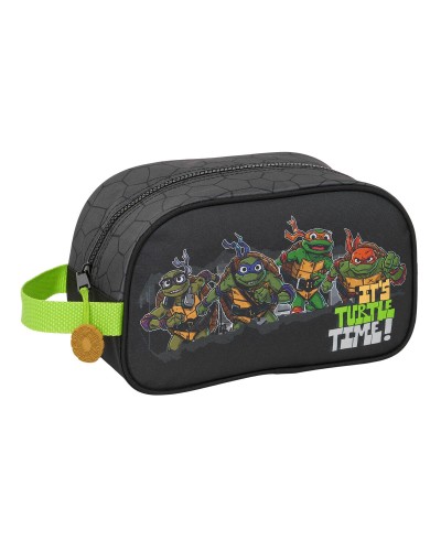 Neceser de Viaje Teenage Mutant Ninja Turtles Negro Gris 26 x 15 x 12 cm