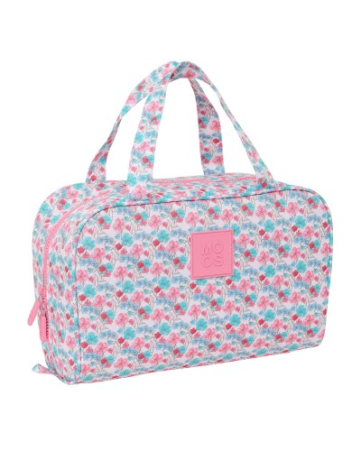 Necessaire da Viaggio Moos Flores Multicolore 31 x 14 x 19 cm