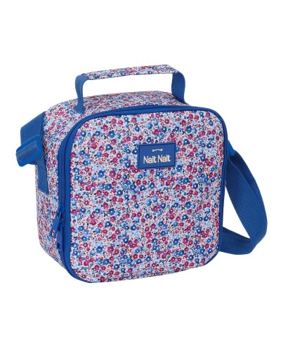 Portamerenda Termico Nait Nait Flores coimbra azul Azzurro 20 x 20 x 15 cm