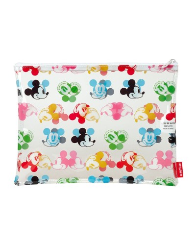 Bolsa Impermeable Mickey Mouse Clubhouse Beach Multicolor Transparente