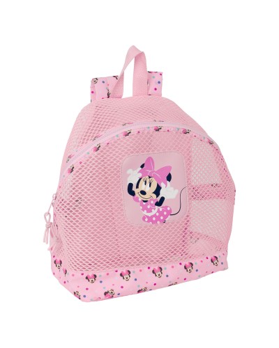 Sac de plage Minnie Mouse Rose