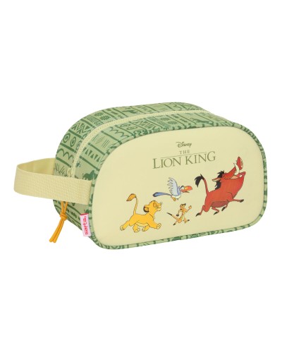 Reise-Toilettentasche Mufasa grün Beige 26 x 15 x 12 cm
