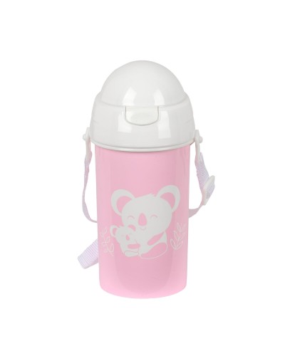 Water bottle Safta Koala Pink PVC 500 ml
