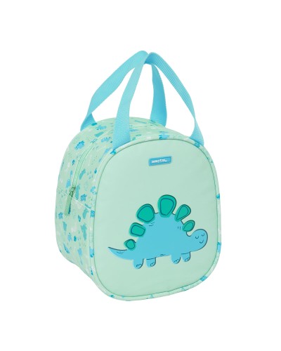 Thermal Lunchbox Safta Dino Green 19 x 22 x 14 cm