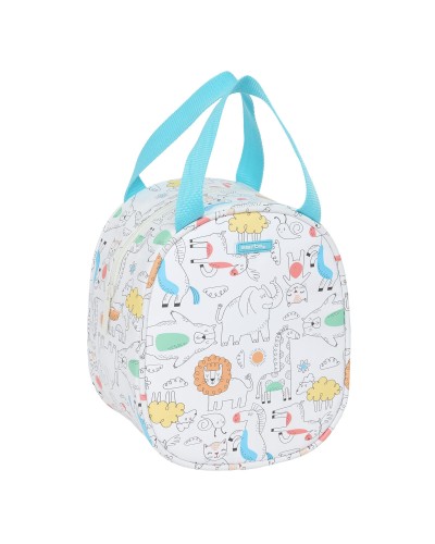 Thermal Lunchbox Safta Zoo Beige 19 x 22 x 14 cm