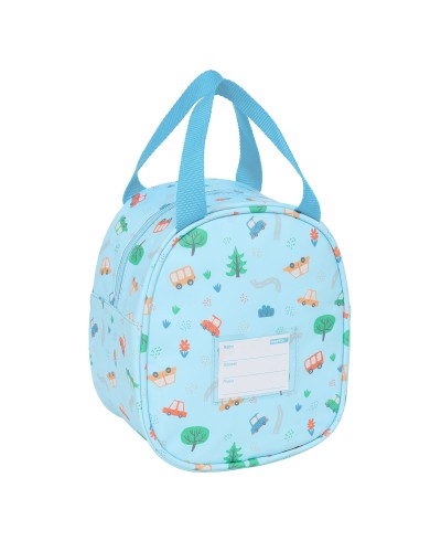 Thermische Snacktas Safta Coches Blauw 19 x 22 x 14 cm