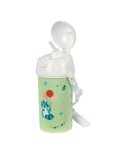 Water bottle Safta Fiesta Green PVC 500 ml