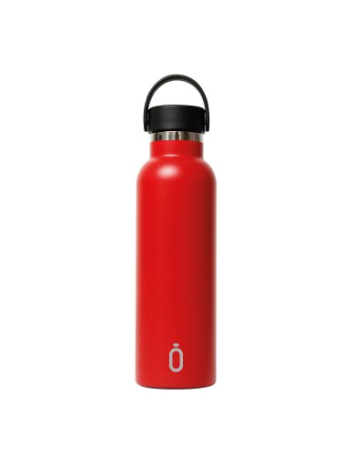 Bouteille Thermique Safta Rojo Rouge Silicone Acier inoxydable