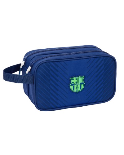 Nécessaire de Voyage F.C. Barcelona Blue marine Sportif 26 x 15 x 12.5 cm