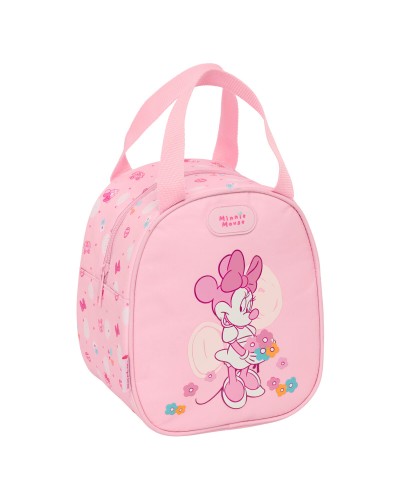 Termiskt tryck Minnie Mouse Baby Rosa 19 x 22 x 14 cm