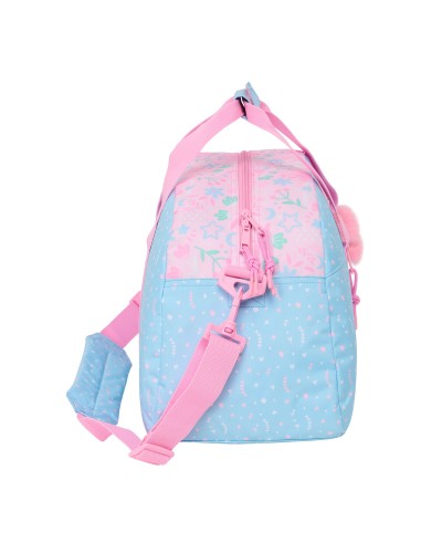 Sports bag BlackFit8 Smile Pink Light Blue 50 x 26 x 20 cm