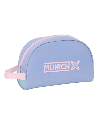 Travel Vanity Case Munich Mellow Blue Pink Sky blue 28 x 18 x 10 cm
