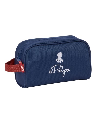 Necessaire per la Scuola El Pulpo Blu Marino 24 x 15 x 10 cm