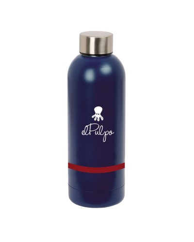 Thermal Bottle El Pulpo Navy Blue Stainless steel 500 ml