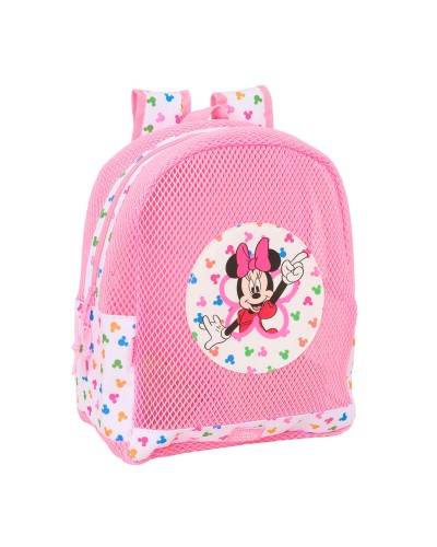 Rantalaukku Minnie Mouse Monivärinen Pinkki 30,5 x 24 x 18 cm Lasten