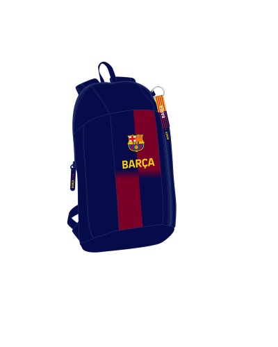 Ryggsäck F.C. Barcelona Blå Rödbrun 22 x 39 x 10 cm