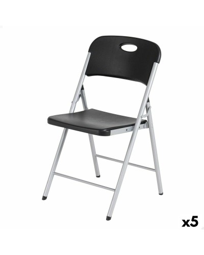 Hopfällbar Stol Lifetime Svart 50 x 84 x 48,5 cm (5 antal)
