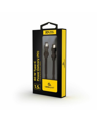 Cavo USB-C GEMBIRD CC-USB2-CMCM60-1.5M Nero 1,5 m