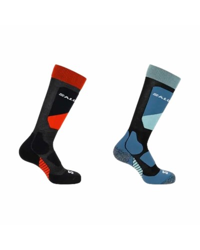 Socks Salomon LC2453600 Red 35-38 2 pairs