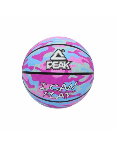 Pallone da Basket Peak Peak Camo Ball Azzurro Rosa chiaro (Taglia 5)