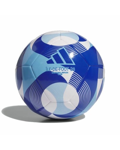 Pallone da Calcio Adidas Ile de Foot 24 Club Azzurro Taglia 5