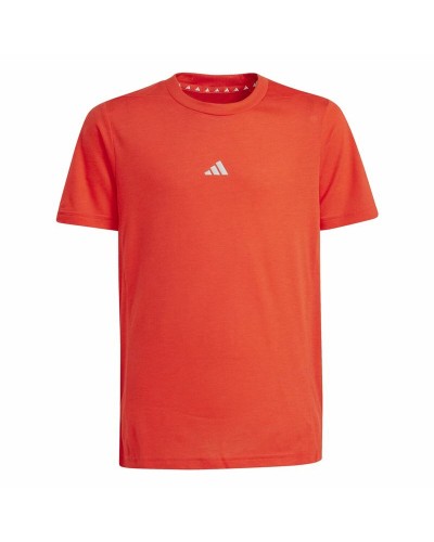 Child's Short Sleeve T-Shirt Adidas Training Aeroready (7-8 Years)