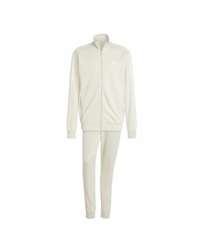 Aikuisten verryttelypuku Adidas Basic 3S French Terry Miehet