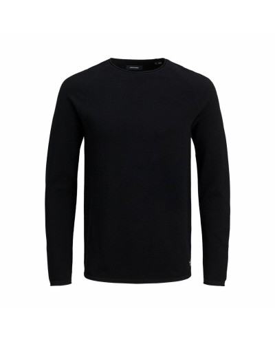 Miesten pitkähihainen paita Jack & Jones ehill Knit Musta