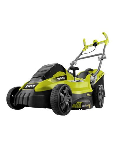 Tondeuse à gazon électrique Ryobi RLM18E33H - 33 cm - 180 W - Arbre télescopique - Usage domestique
