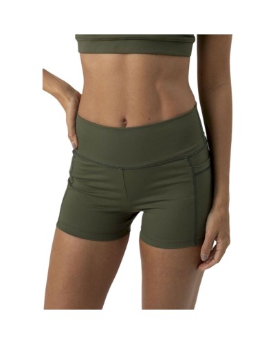 Korte Sportlegging Ditchil Florest Olijf
