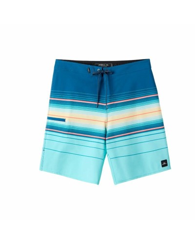 Costume da Bagno Uomo O'Neill Hyperfreak Heat Stripe 21" Azzurro