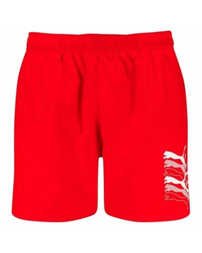 Miesten uimahousut Puma Swim Cats Mid Punainen