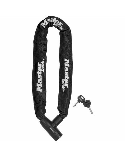 Lucchetto con chiave Master Lock Nero 90 cm
